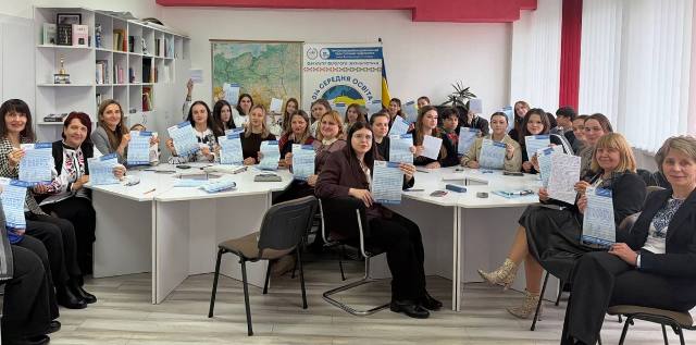 Написання радіодиктанту викладачами та студентами факультету